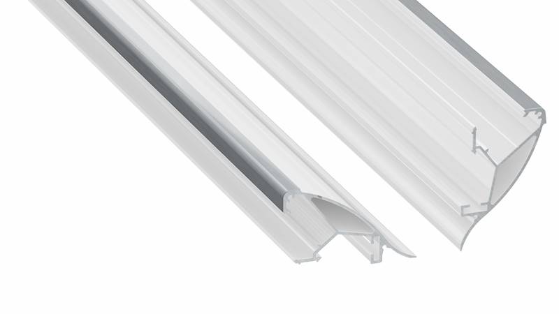 Profil aluminiowy biały TYP CONVA (1m,2m,3m)