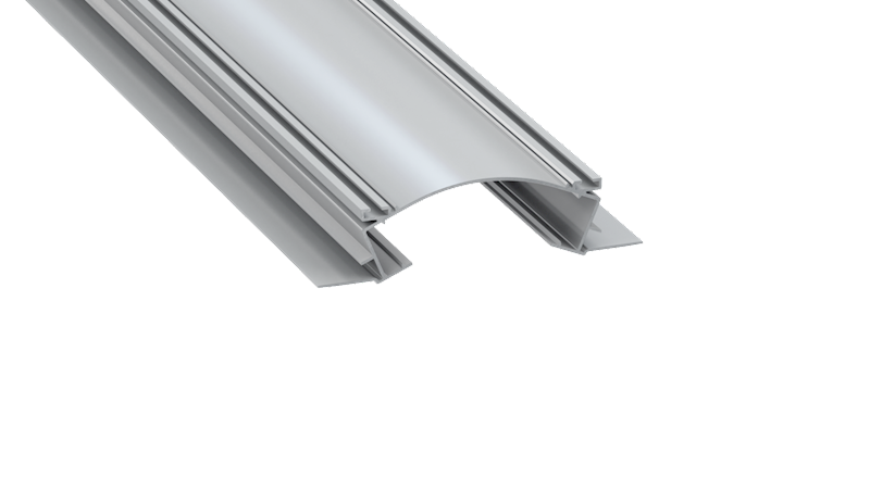 Profil aluminiowy srebrny TYP VEDA (1m,2m,3m)