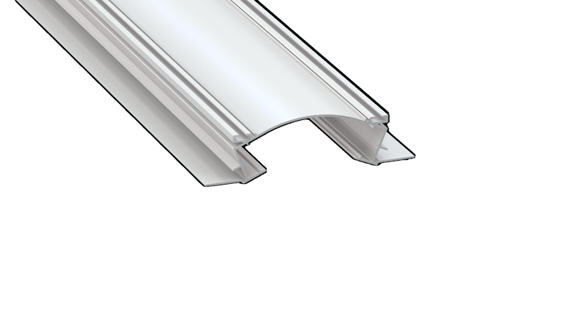 Profil aluminiowy biały TYP VEDA (1m,2m,3m)