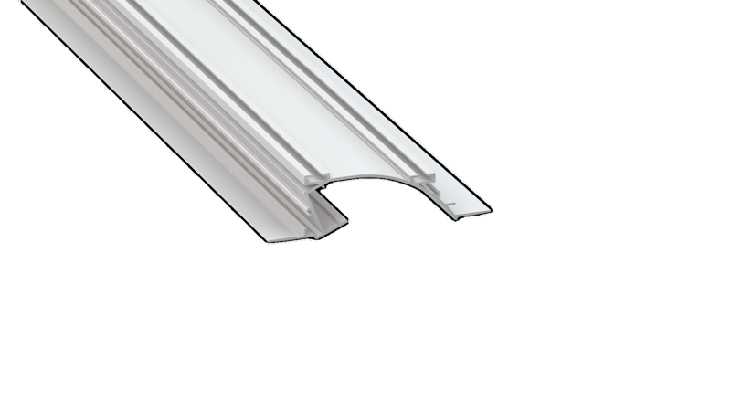 Profil aluminiowy biały TYP PERO 2m