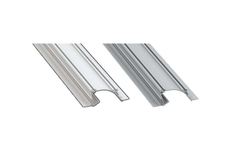 Profil aluminiowy biały TYP PERO 1m