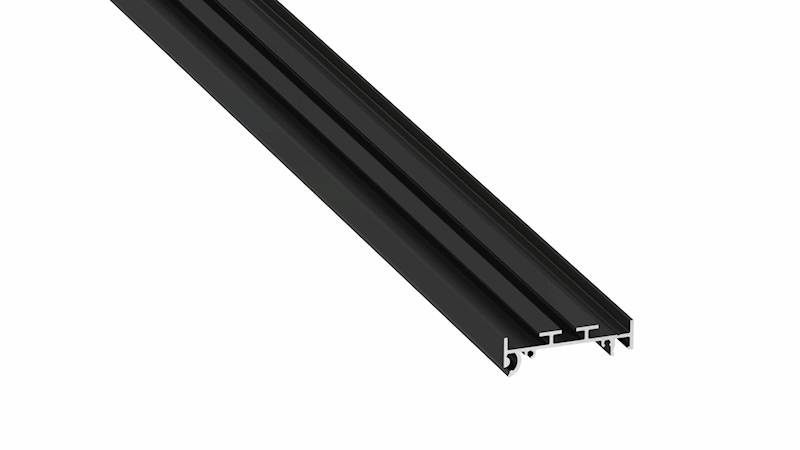 Profil aluminiowy czarny TYP FOLDO M1 3m