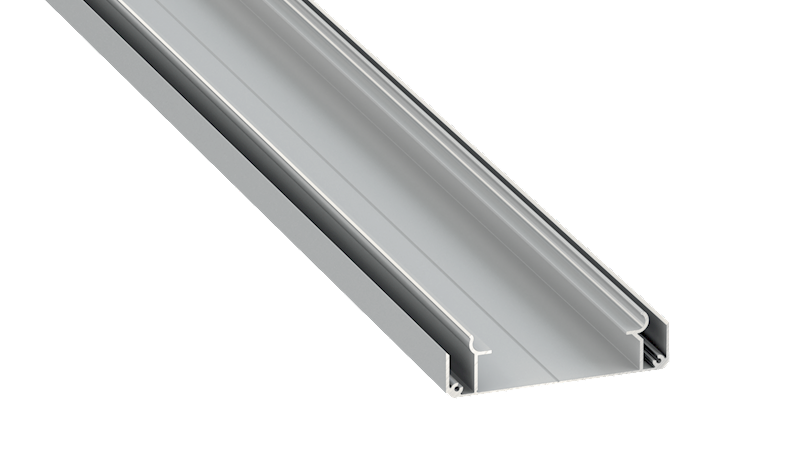 Profil aluminiowy srebrny TYP LARGO M1 3m