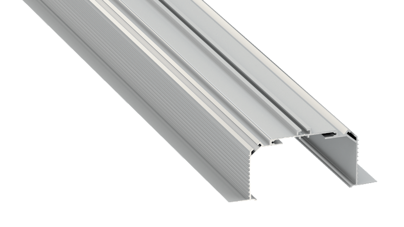 Profil aluminiowy srebrny TYP LARGO M3 (1m,2m,3m)