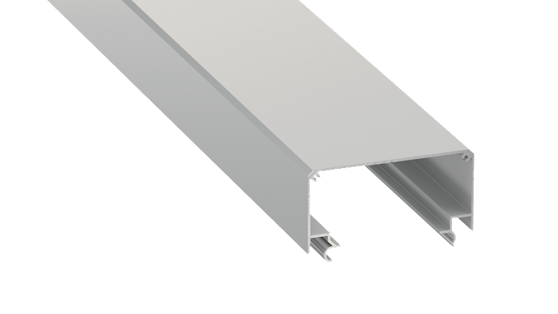 Profil aluminiowy srebrny TYP LARGO M2 2m