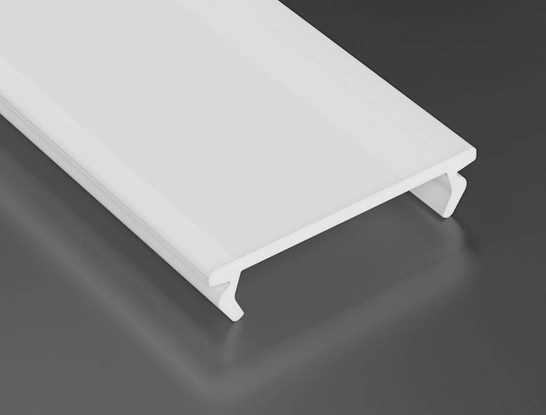 Szybka mleczna TYP DOUBLE 3m PMMA