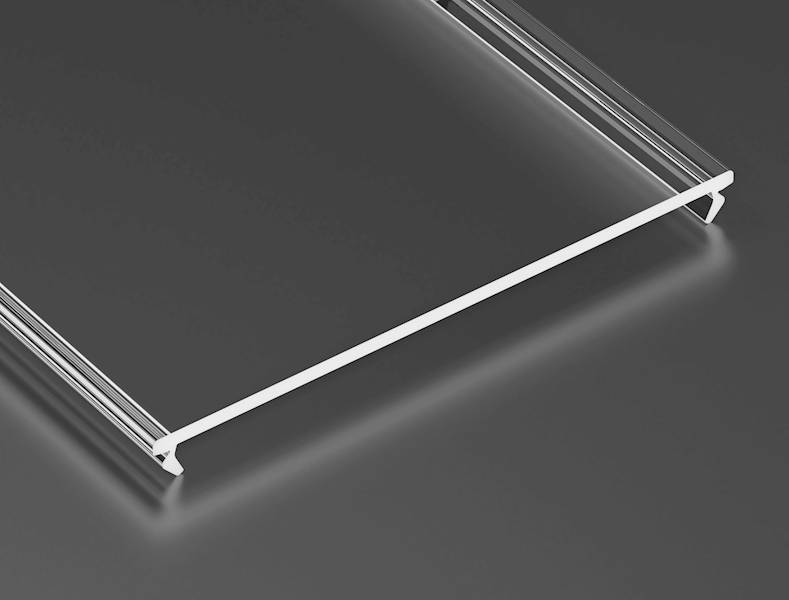 Szybka transparentna TYP SUPERWIDE 2m PMMA