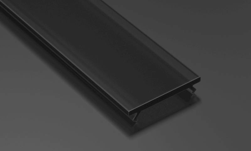 Szybka czarna TYP A B C (1m,2m,3m) PMMA