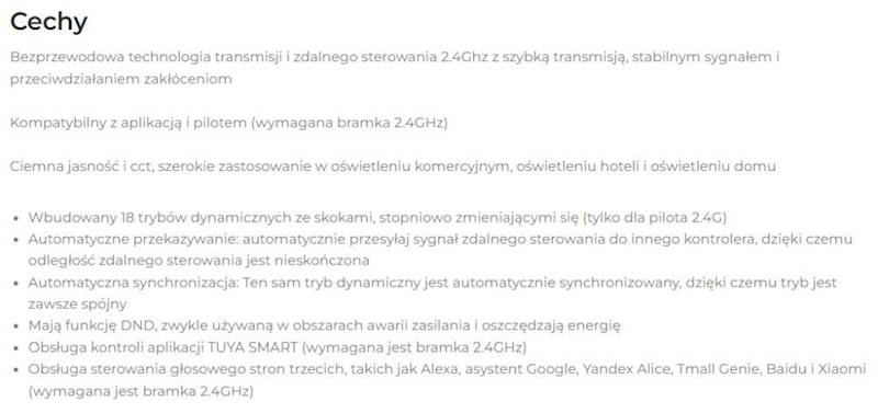 Kontroler taśm LED 2w1 MONO/CCT 12A 