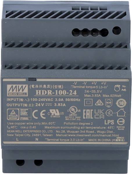 Zasilacz LED HDR-100-24