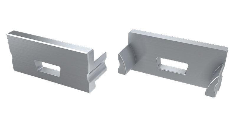 Zaślepka TYP TERRA srebrna lakier. ABS ZO 1 szt.