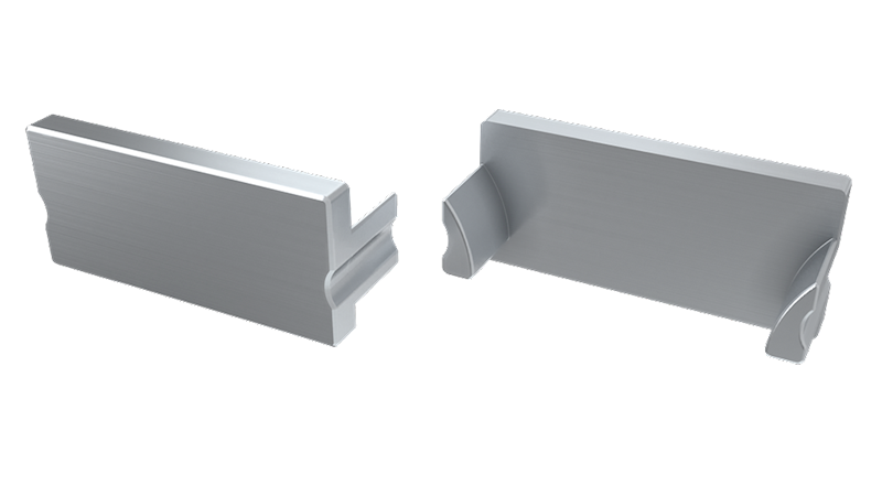 Zaślepka TYP TERRA srebrna lakier. ABS BO 1 szt.