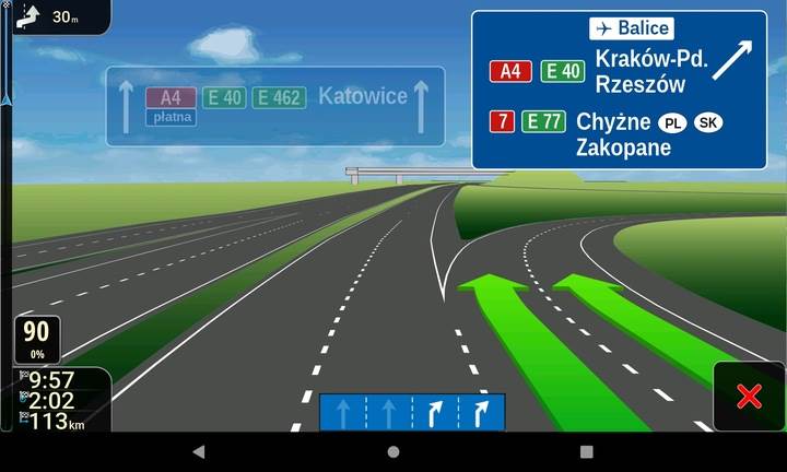 Nawigacja samochodowa GPS IGO Nextgen Android EAGLE 3 GB RAM 8" Aktualizacje