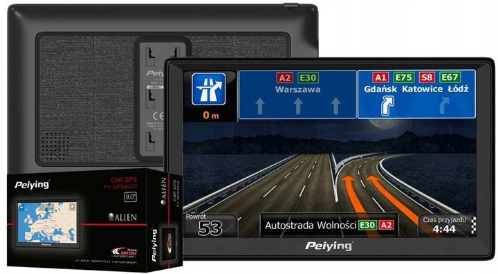 Nawigacja GPS TIR BUS IGO Primo, Aktualizacje, GPS9000 9"