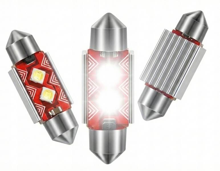 Żarówka LED C5W 36mm 12V Sparky PowerLED 3535 CANBUS tablica wnętrze