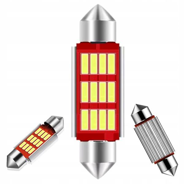 Żarowka LED C5W 41mm 12V Sparky CANBUS tablica wnetrze