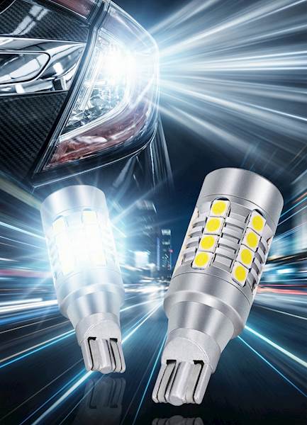 Zarowka LED W16W T15 12V 24V Cybersun 02 Cofania Wsteczny CANBUS 1 szt.