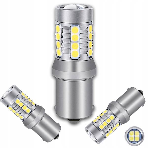 Żarówka LED P21W BA15S 12V 24V Cybersun W11 Cofania Wsteczny CANBUS 1 szt.
