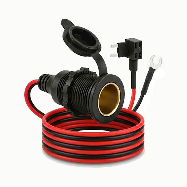 Gniazdo Zapalniczki Montażowe Z Baypass Standard 19mm Kabel 1m Sparky