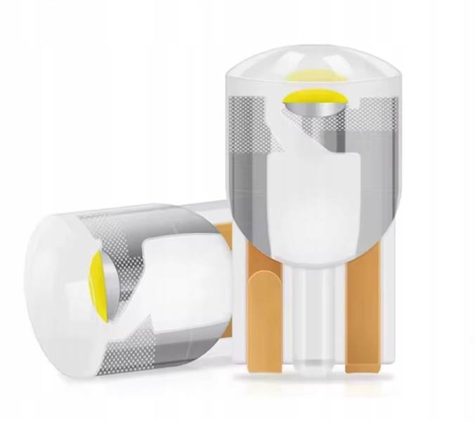 Zarowka LED W5W T10 12V CARZE101 Akryl wnetrze tablica 1 szt.