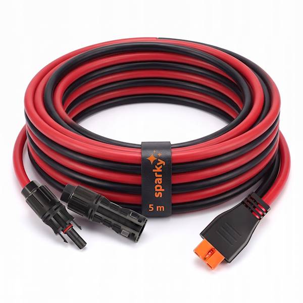 Kabel solarny MC4 XT60i Female 12AWG 5 m.