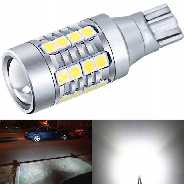 Zarowka LED W16W T15 12V 24V Cybersun 02 Cofania Wsteczny CANBUS 1 szt.
