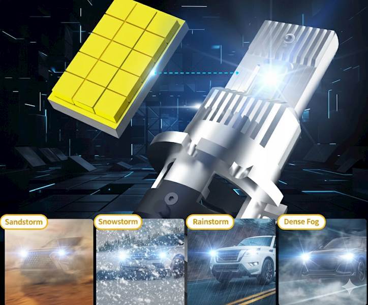 Mocne Zarowki LED D2S D2R Nightlife 110W CANBUS 1-1 Sparky