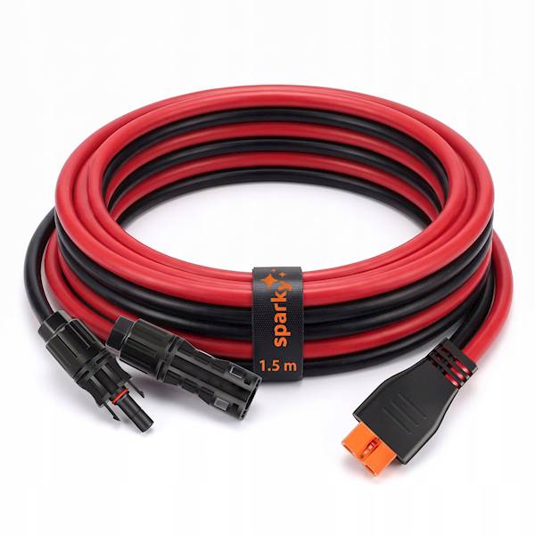 Kabel solarny MC4 XT60i Female 12AWG 1.5 m.