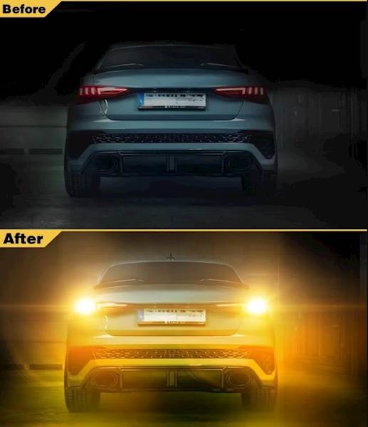 Zarowka LED P21W BA15S 1156 Cybersun W06 Kierunkowskaz Pomaranczowa CANBUS 1 szt.