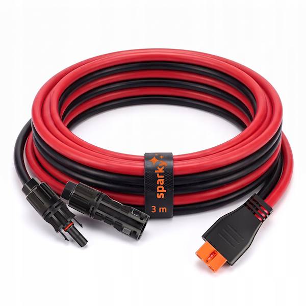 Kabel solarny MC4 XT60i Female 12AWG 3 m.