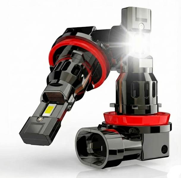 Mocne Zarowki LED H11 H8 H9 Z2S Nightlife 100W CANBUS 1-1 Sparky