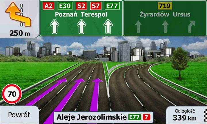 Nawigacja GPS Diniwd N7 TIR BUS iGO Primo. Aktualizacje Map