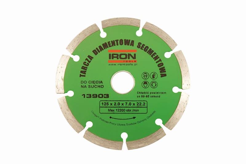 TARCZA DIAMENTOWA SEGMENT 125 "IRON"