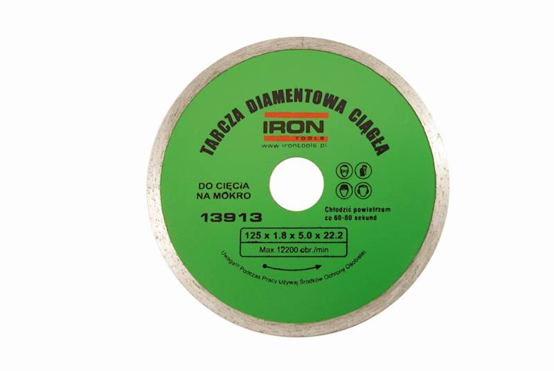 TARCZA DIAMENTOWA GLAZURA 230 "IRON"