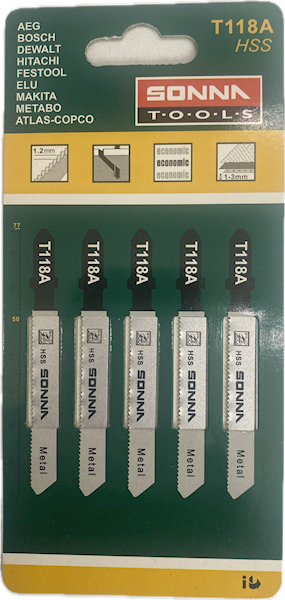BRZESZCZOTY DO WYRZ. DO MET. 5EL. T118A 1,2mm 