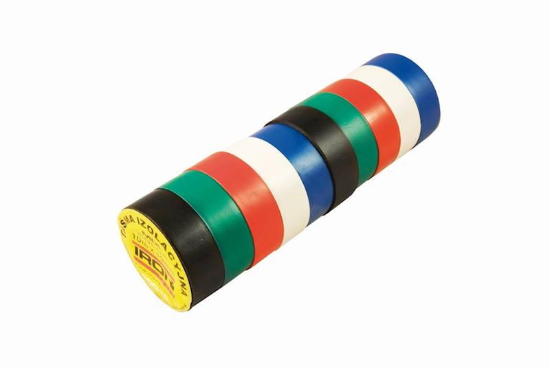 TAŚMA IZOLACYJNA KOLOROWA 10m*15mm 
