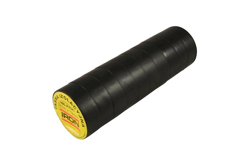 TAŚMA IZOLACYJNA CZARNA 20m*19mm "IRON"