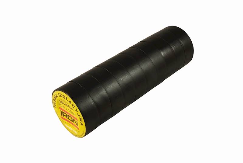 TAŚMA IZOLACYJNA CZARNA 10m*15mm "IRON"
