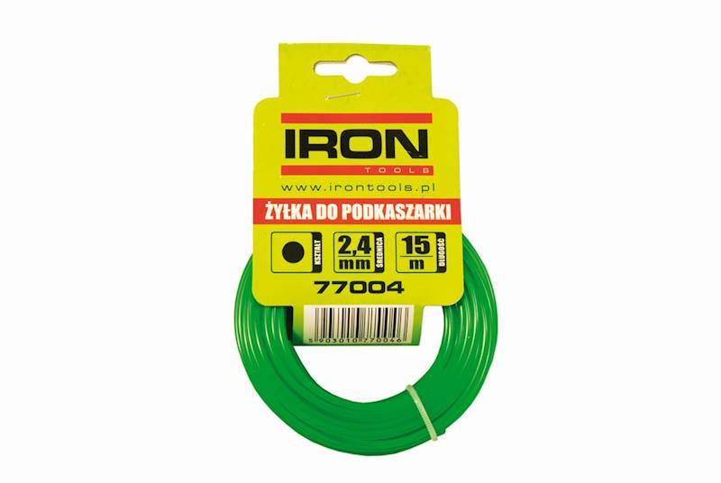ŻYŁKA DO PODKASZARKI "OKRĄGŁA" 1,6mm*15m"IRON"