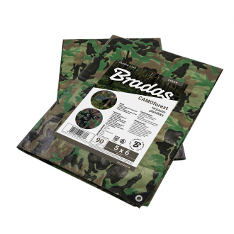 PLANDEKA  90g/m2 3X4m  CAMO  