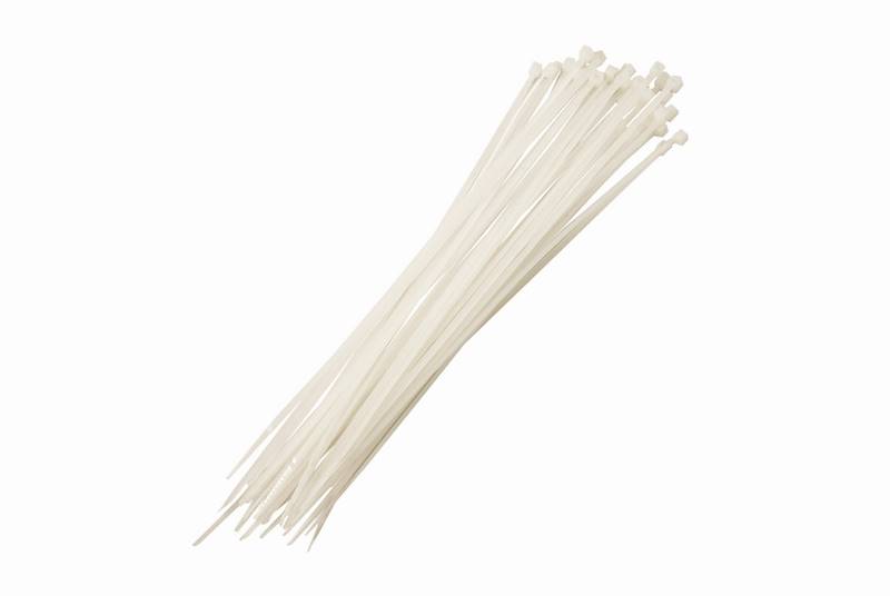 OPASKI ZACISK. 4,8x350 (100szt. BIAŁE)