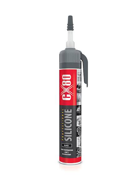 CX-80 SILIKON PROFESSIONAL CZERWONY 310ml