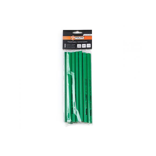 OŁÓWEK MURARSKI 180MM 4H 12SZT POLAX