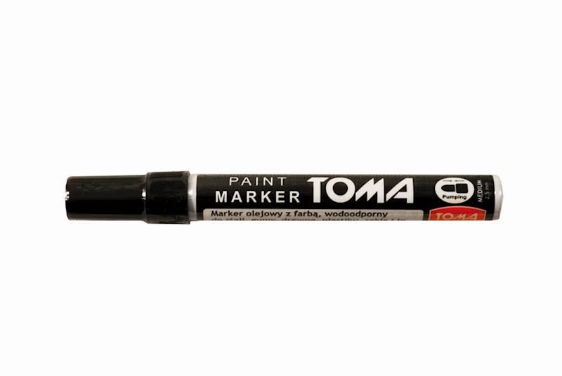 MARKER OLEJOWY CZARNY                      1/12