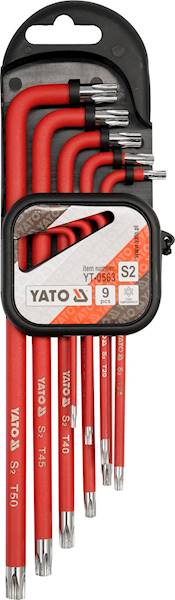 KLUCZE TORX 9SZT. "YATO"
