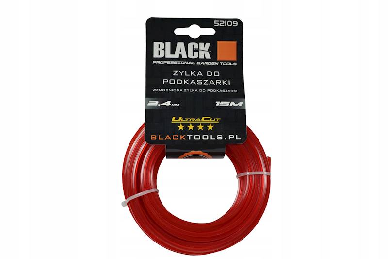 ŻYŁKA DO PODKASZARKI KWADRAT  2,7mm*15m BLACK