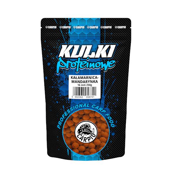 CCI Kulki proteinowe  16mm kałamar- mandaryn 250g
