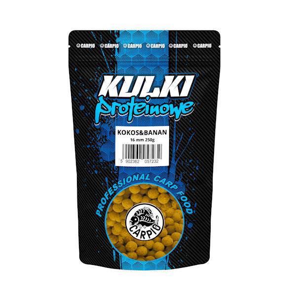 CCE Kulki proteinowe  16mm kokos & banan 250g