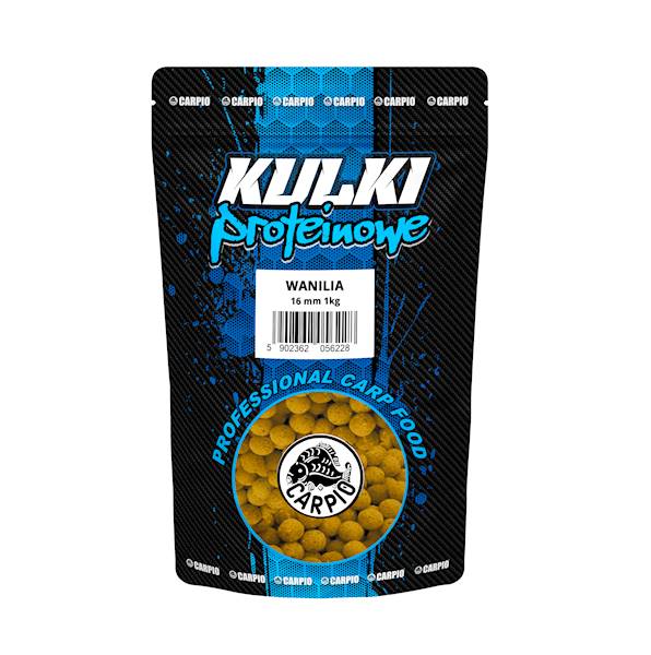 CBA Kulki proteinowe  16mm wanilia 1 kg