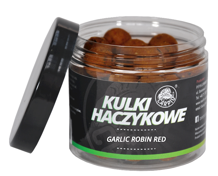 DC1K Kulki  haczykowe  garlic - robin red 100g